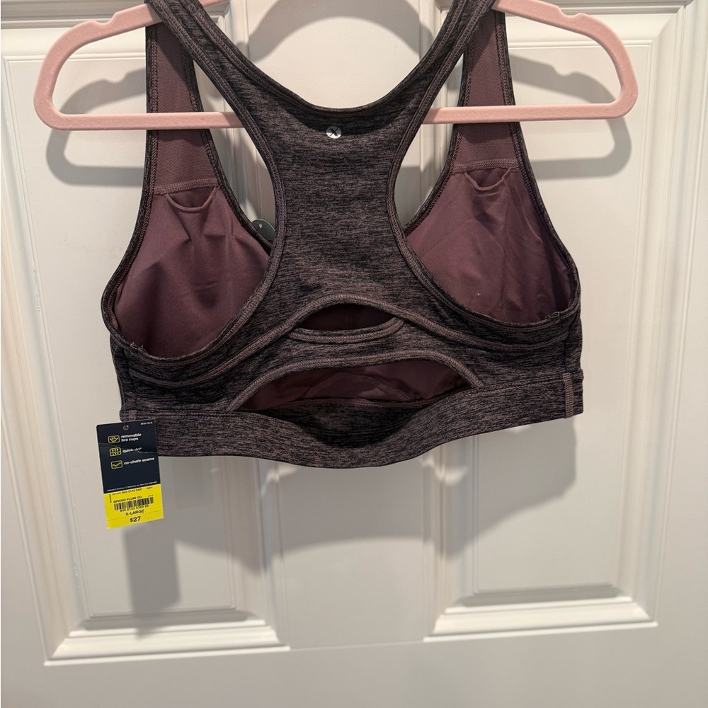 Xersion Sports Bra Racerback Design - Picture 2 of 3